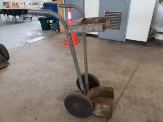 Mobile Welding Gas Bottle Workshop Trolley