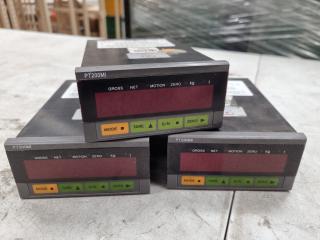3x Digital Indicators PT200MI