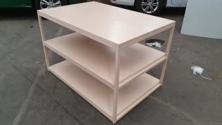 Large Steel Bench / Table / Shelving 