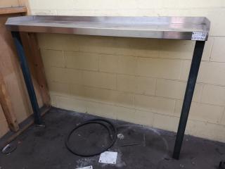 Stainless Steel Wall Mounted Workshop Table Workbench