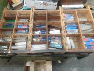 Large Lot of Twist Drills