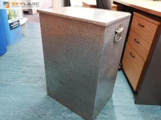 Galvanised Steel Custom Made Workshop Bin