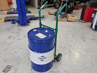 Steel Barrel Can Container Trolley