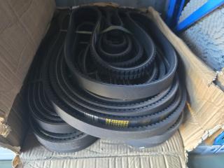 Box of New Drive Belts 