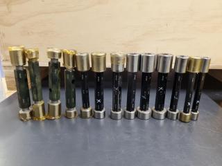 13x Go-No-Go Plug Gauges, Metric Sizes