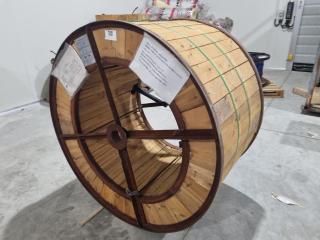 Large Spool of 3-Phase Electrial Cable