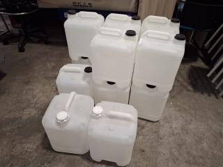20 Litre Water Storage Containers x13
