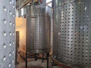 Jacketed Stainless Tank with Stirrer