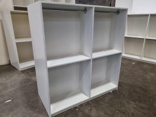 Office Double Sided Shelving Cabinet