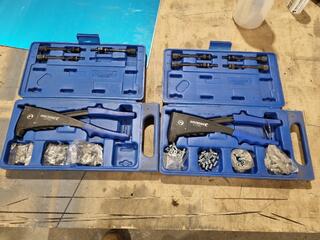 2x Kincrome K4700 Blind Nut Riveter Sets