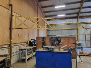 5.0-Metre Wall Mounted Swing Crane