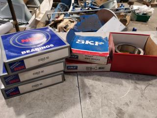 6x Large Diameter Bearings, NSK, SKF & Timken Brands