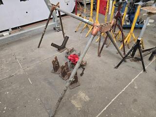 Ridgid Pipe Vice and Stand