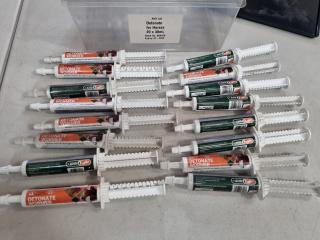 16x AHD Detonate Horse Wormer, 30mL Tubes