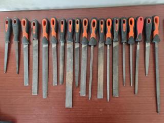 Large Assortment of Bahco Ergo Files