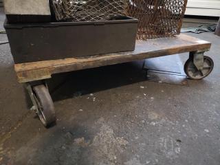 Low Heavy Duty Workshop Platform Trolley