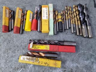 Assorted Cobalt & Other Drills