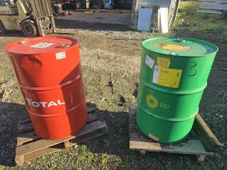 2 Part Barrels of Hydraulic Oil 