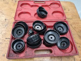 Assorted Oil Filter Wrench Cup Set
