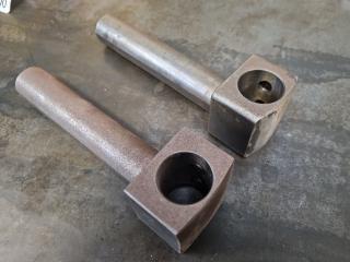 2x Lathe Boring Bar Right Angle Mounting Adapters