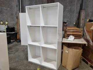 Large Shelving / Hanging Rack Cabinet
