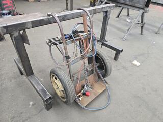 Oxy Acetylene Welding Setup