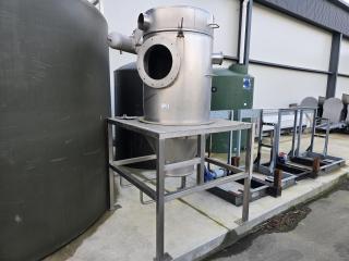 Stainless Tank on Stand