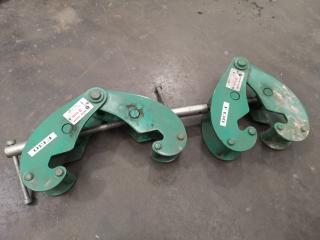 Lift Masters 2-Ton Beam Clamps