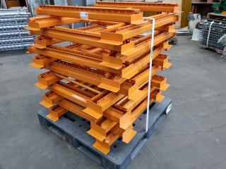 12x Pallet Racking Beam Shelving Bracers