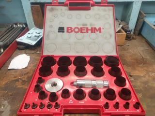 Boehm Hollow Punch Set