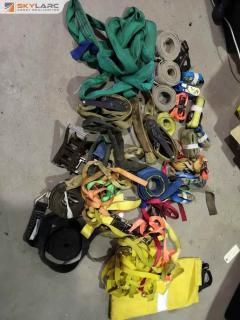 Assorted Lot of Cargo Strap Sets & Strap Components