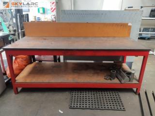 Heavy Duty Steel Framed Workbench