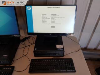 HP ProDesk 600 G1 Desktop PC with Monitor
