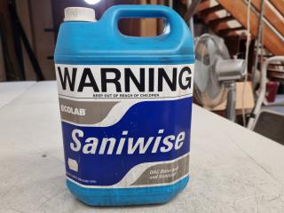 Ecolab Saniwise QAC Detergent & Sanitiser, 5L