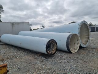 28 Metre Large Steel Tower, Culvert Pipes, Who Knows