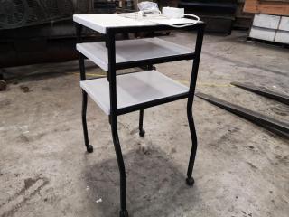 Mobile Office A/V Component Trolley