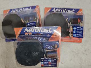 3x Aerofast 2000kg  Ratchet Tiedowns Kits