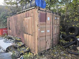 Modified 20' Shipping Container