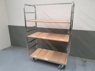 Warehouse Shelving Trolley 