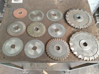11 Large Milling Cutters