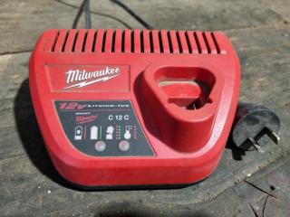 Milwaukee M12 Li-Ion Battery Charger C12C