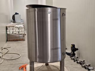 Stainless steel process tank