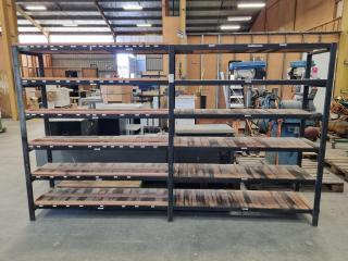 Heavy Steel Workshop Shelving Unit