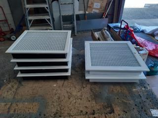 6 x Aluminum Vent Grilles