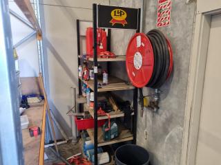 Workshop Steel Storage Shelf Assembly.