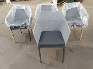 4 Sorrento Outdoor Dining Chairs