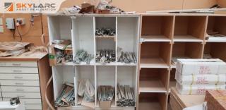Cupboard Unit Full of New Drawer Runners