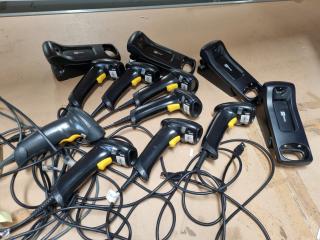 8x Handheld Barcode Scanners by CipherLab & Symbol