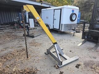 Forklift Mounted Lifting Jib