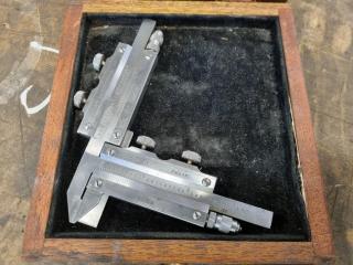 Imperial Gear Tooth Vernier Caliper by C.A. Gray